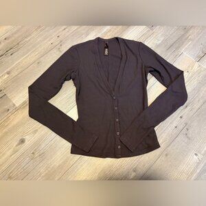 SKIMS Kim Kardashian cotton rib long sleeve top XXS new without tags